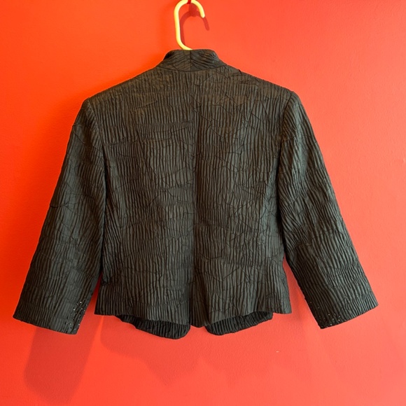 KM Collections  by Milla Bell Black Jacket Size 8 - Picture 13 of 14